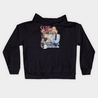 Sade Adu Smooth Operator Vintage Kids Hoodie